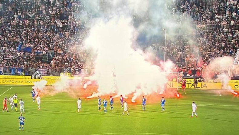 Οπαδοί της Μπρέσια έκαναν ντου