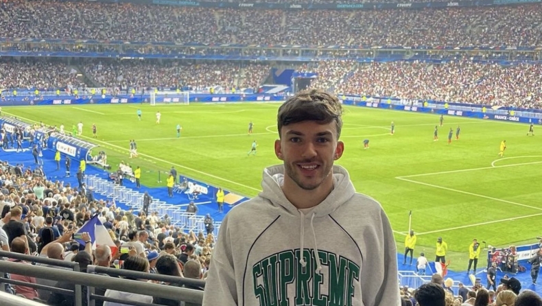 F1 - Ο Γκασλί είδε από την κερκίδα το Γαλλία-Ελλάδα