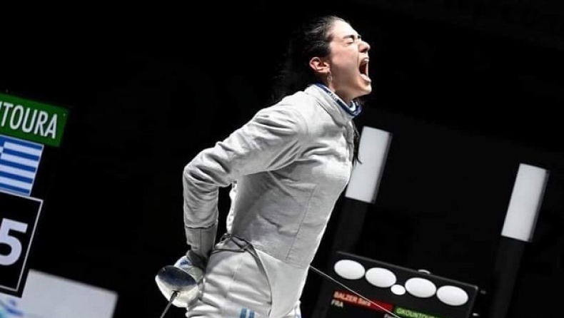 Η Δώρα Γκουντούρα κατέκτησε το χάλκινο μετάλλιο στη σπάθη γυναικών στο ευρωπαϊκό πρωτάθλημα