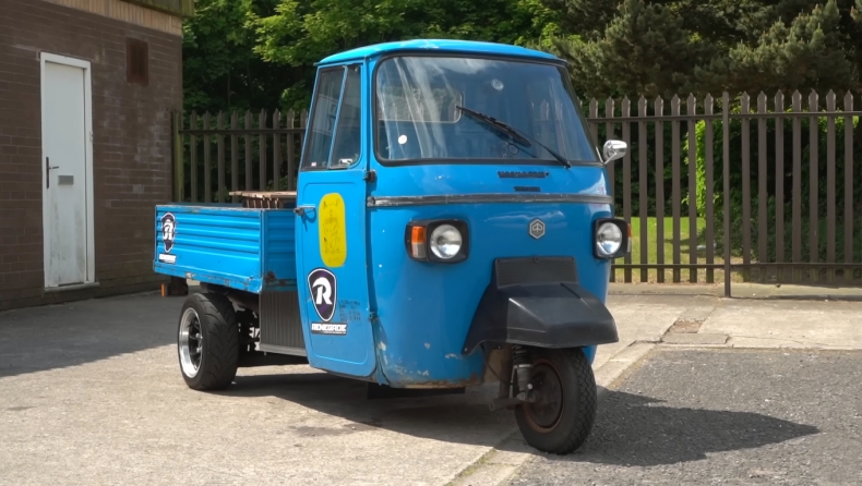 Τρίκυκλο με κινητήρα Suzuki Hayabusa! (vid)