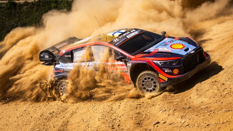WRC – Ράλλυ Σαρδηνίας: Με φόρα ο Λάπι (vid)