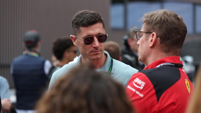 F1 - Στην πίστα ο Λεβαντόφσκι, μία μέρα πριν το φινάλε της La Liga (vid)