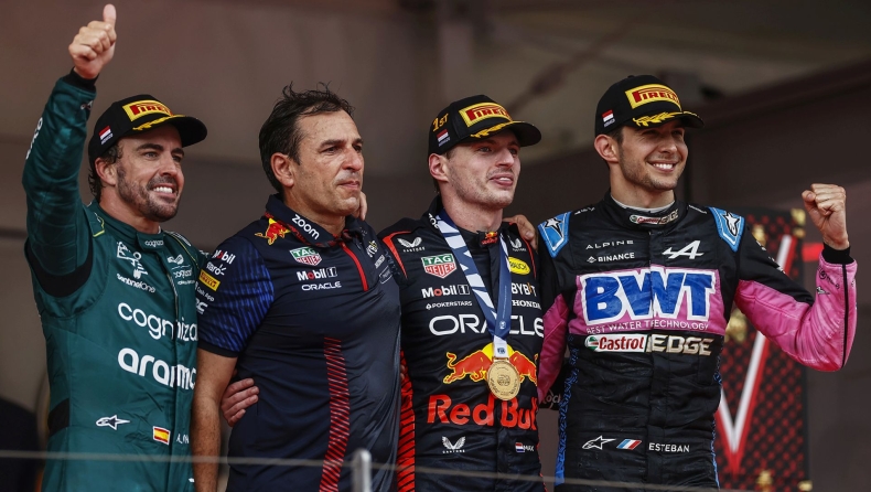 F1- O Οκόν τα έκανε σαλάτα στο βάθρο (vid)