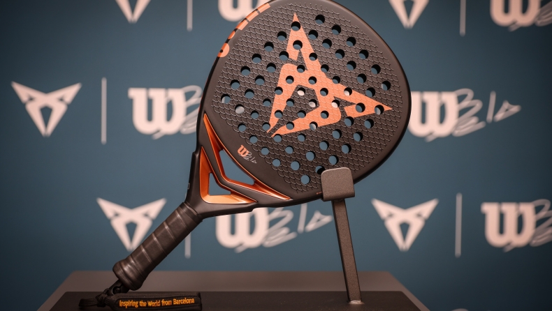 Η νέα ρακέτα της Wilson φέρει την υπογραφή της Cupra
