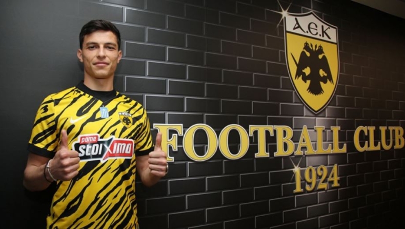 Ο Πήλιος παίκτης της ΑΕΚ