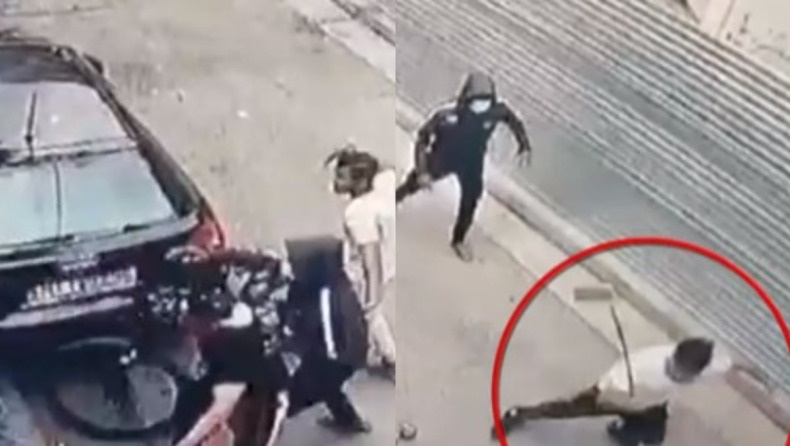 Αδιανόητη συμπλοκή στο κέντρο της Αθήνας: Έβγαλε σπαθί σαμουράι και άρχισε να σφάζει (vid)