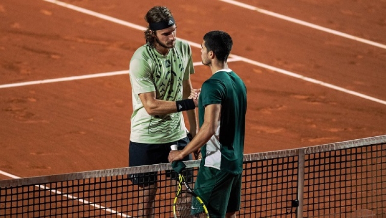 Οι Τσιτσιπάς και Αλκαράθ αντιμέτωποι στα προημιτελικά του Roland Garros