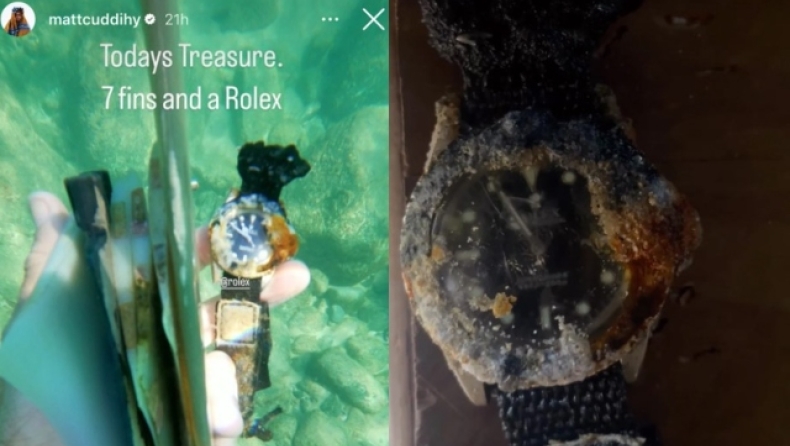 Αυστραλία: Σέρφερ βρήκε στο βυθό της θάλασσας Rolex 40 ετών και δούλευε ακόμη (vid)