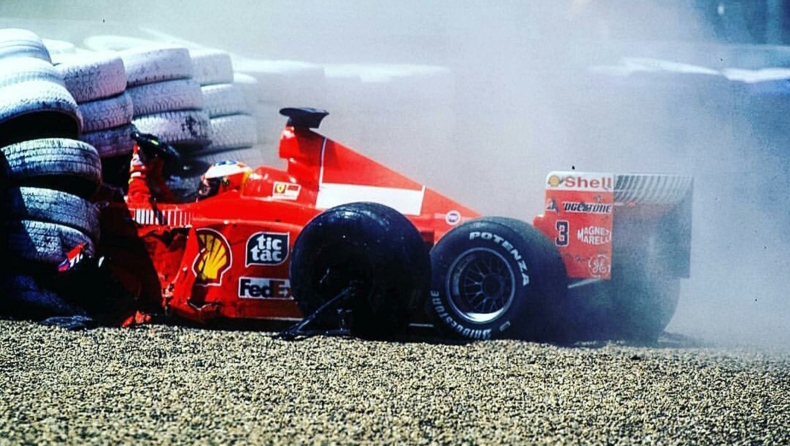 Σαν Σήμερα: Όταν ο Σουμάχερ έσπασε το πόδι του στο Σίλβερστον