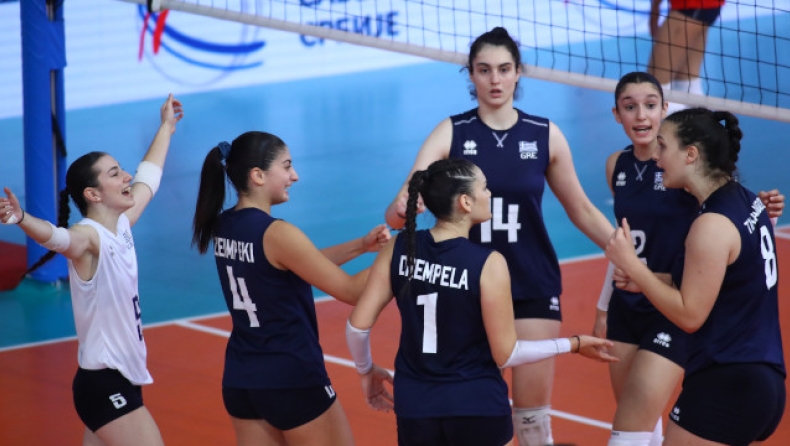 H εθνικη παγκορασίδων στο βόλει