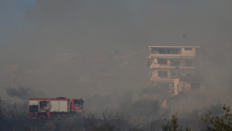 Ελεύθερος ο άνδρας που είχε προσαχθεί ως ύποπτος για την μεγάλη πυρκαγιά στον Κουβαρά