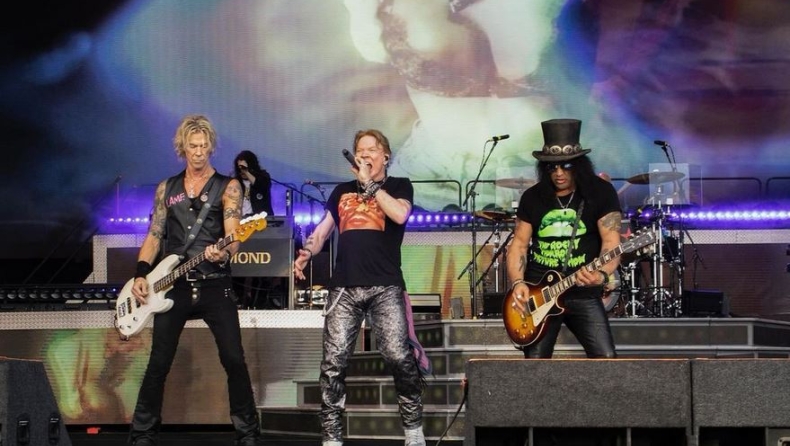 Ο καύσωνας αλλάζει τις ώρες στη συναυλία των Guns N' Roses στο ΟΑΚΑ
