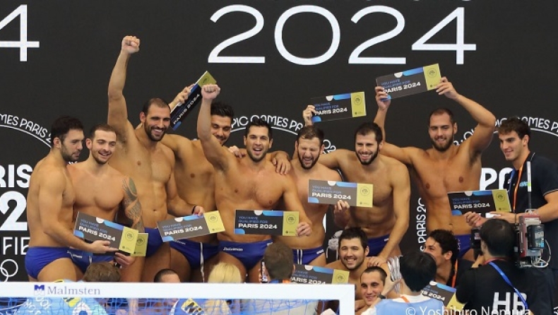 Η εθνική ομάδα πόλο ανδρών