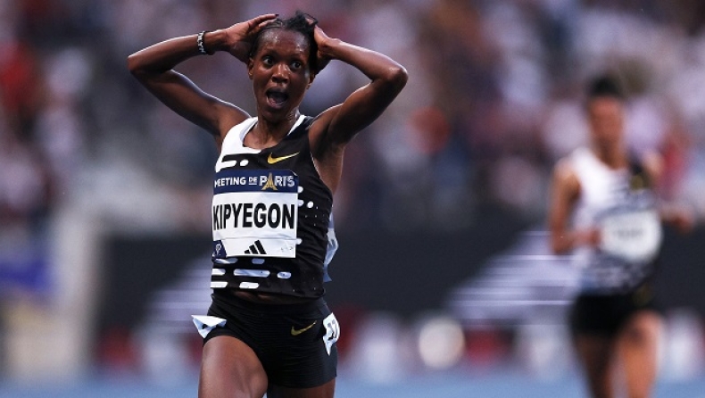 Η Φέιθ Κιπιέγκον έτρεξε το μίλι σε 4:07.64, πετυχαίνοντας παγκόσμιο ρεκόρ
