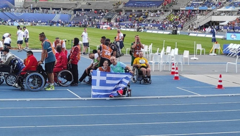 Ο Θανάσης Κωνσταντινίδης, στον τελικό της σφαίρας F32