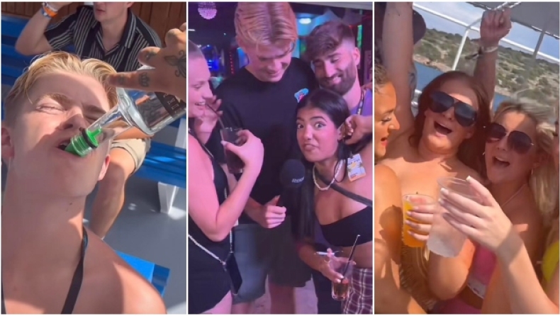 Σε βρετανική επαρχία έχουν μετατραπεί τα Μάλια: Το ξέφρενο πάρτυ των Άγγλων στο TikTok