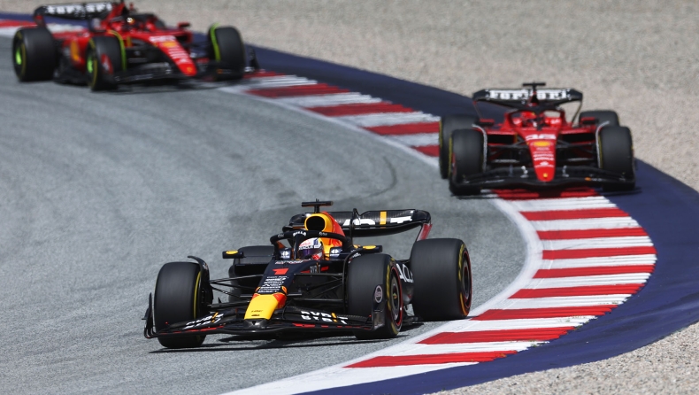 F1-Αυστρία: Ο Φερστάπεν έκανε περίπατο στην αυλή της Red Bull