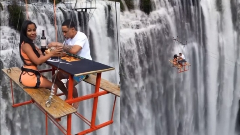 Βραζιλία: Πληρώνουν 450€ για να φάνε σε ύψος 90 μέτρων (vid)