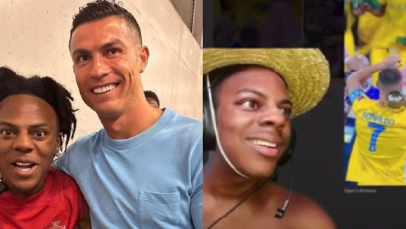 Επική γκάφα από τον iShowSpeed: Πίστεψε πως ο Κριστιάνο Ρονάλντο κατέκτησε το Παγκόσμιο Κύπελλο (vid)