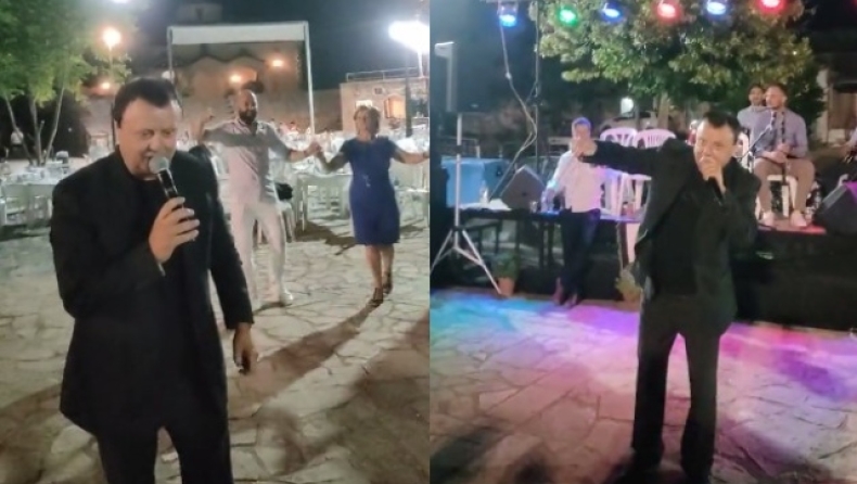 Τραγουδιστής σε πανηγύρι τρελάθηκε από την πρόκριση του Παναθηναϊκού και άρχισε να ερμηνεύει συνθήματα (vid)