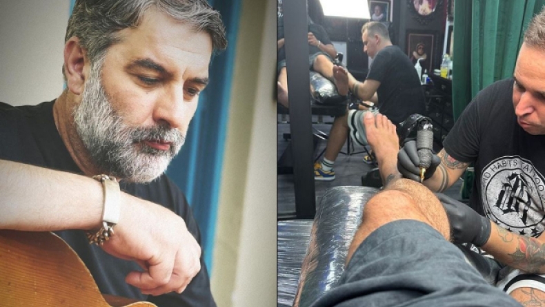 Το ξεχωριστό τατουάζ του Μπισμπίκη: Το αποκάλυψε με μαντινάδα