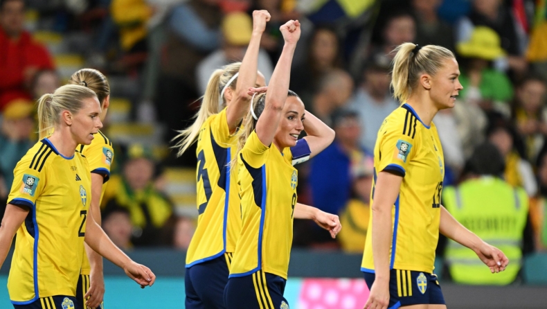 Η Σουηδία τερμάτισε για δεύτερη σερί φορά 3η σε Μουντιάλ γυναικών