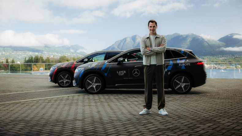 Ρότζερ Φέντερερ: Ο κάτοχος 20 Grand Slam συνεχίζει με την Mercedes-Benz