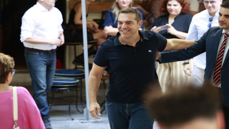 Εκλογές ΣΥΡΙΖΑ: Ψήφισε για νέο πρόεδρο ο Αλέξης Τσίπρας