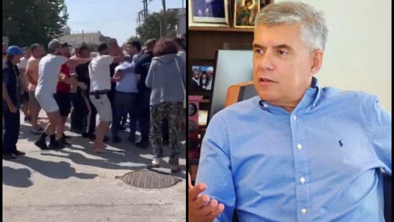 Εξαγριωμένος κόσμος στην Καρδίτσα επιτέθηκε στον Κώστα Αγοραστό