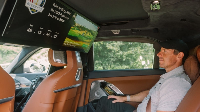 BMW: Δείτε το Ryder Cup από το πίσω κάθισμα της 7άρας - Διαθέσιμο και στην Ελλάδα