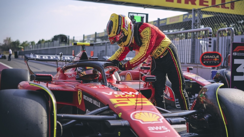 F1 - Λεκλέρ: «Θέλω το 1-2 με τον Σάινθ στον αγώνα»