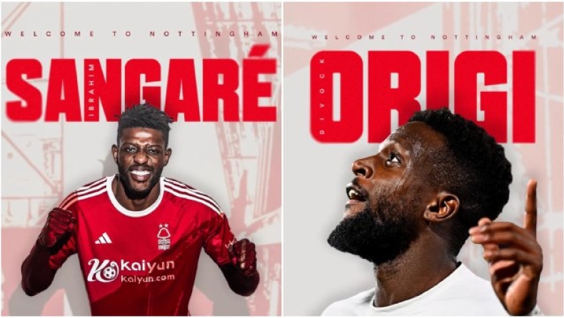 Η Νότιγχαμ πήρε Σανγκαρέ και Οριγκί