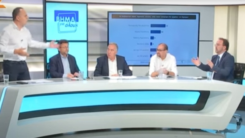 Απίστευτος καβγάς στο debate των υποψηφίων δημάρχων της Λαμίας: «Μια ζωή κότα ήσουν, φιλάκια» (vid)