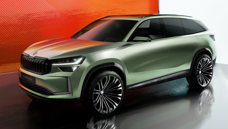 Skoda Kodiaq: Τα πρώτα σκίτσα του νέου SUV