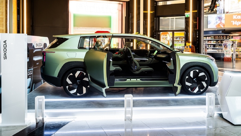 Skoda VISION 7S: Το εντυπωσιακό ηλεκτρικό ήρθε στην Αθήνα