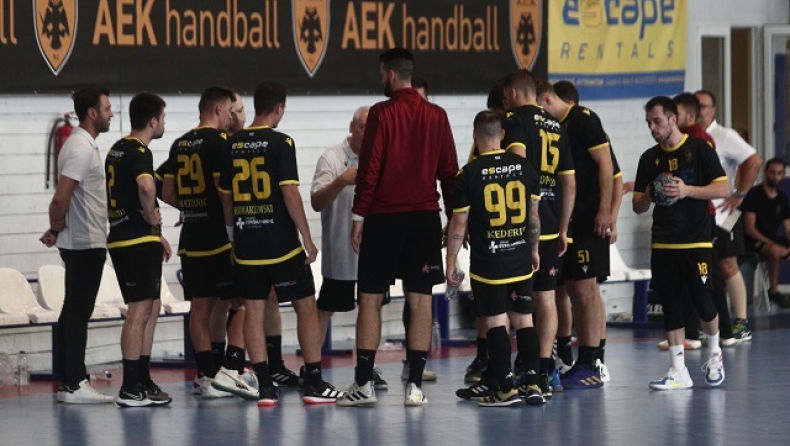 Τάιμ άουτ της ΑΕΚ στο χάντμπολ