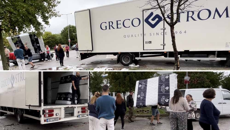 H Greco Strom και η Σχολή Μωραΐτη στις πληγείσες περιοχές της Θεσσαλίας (vid)