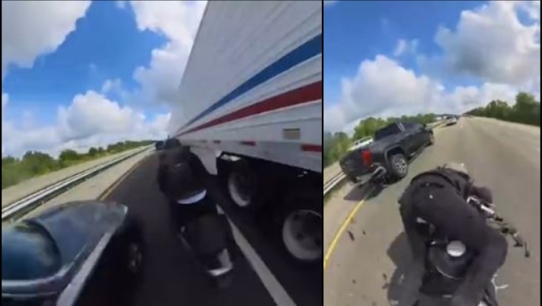 Έκανε τρελές «σφήνες» πιάνοντας 225 χλμ με τη μηχανή του και κατέληξε με σπασίματα στο νοσοκομείο: «Πήρα το μάθημά μου (vid)