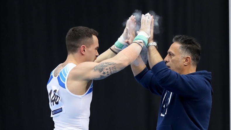 O Δημήτρης Ράφτης με τον Λευτέρη Πετρούνια