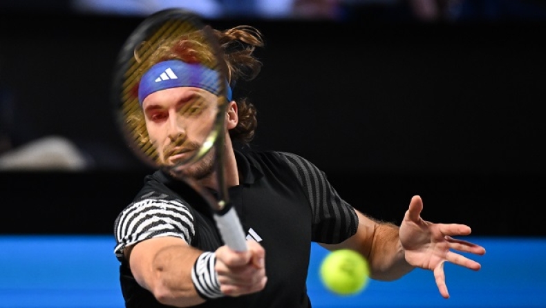 O Στέφανος Τσιτσιπάς σε φόρχαντ