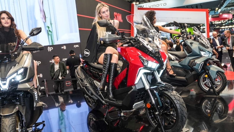 Εμπνευσμένο από την εποχή των παγετώνων το SYM ADX TG 400