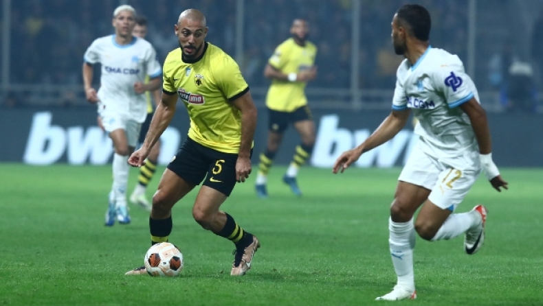 Έμεινε 3η η ΑΕΚ μετά την ήττα από την Μαρσέιγ