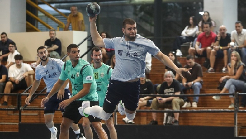 Παίκτης του Δούκα σουτάρει σε ματς με τον Διομήδη