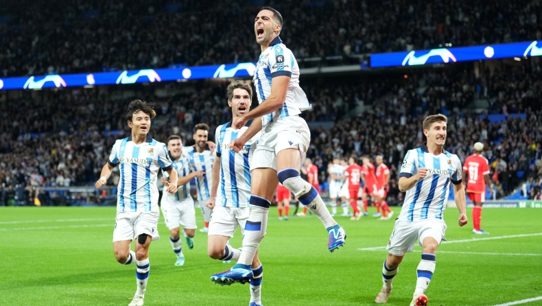 Σοσιεδάδ – Μπενφίκα 3-1: Άλμα πρόκρισης με ξεκούραστη τριάρα, απέκλεισε τους Πορτογάλους