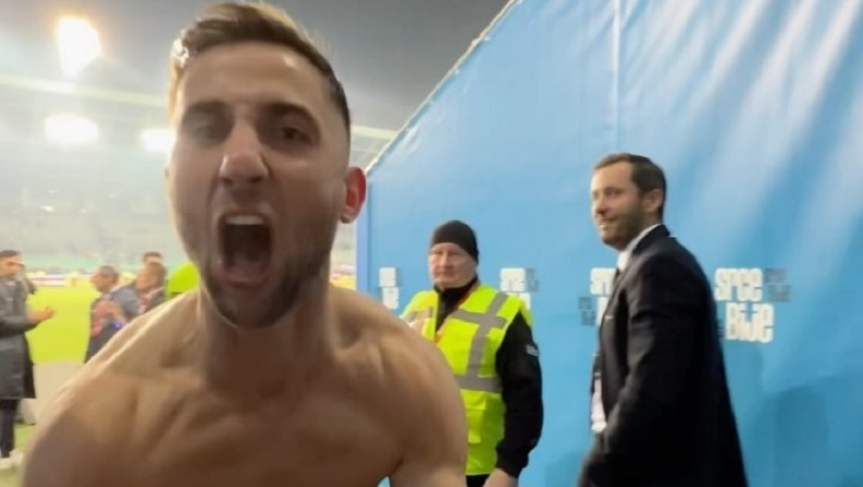 Οι δηλώσεις του Βέρμπιτς για τον σλοβένικο θρίαμβο, το «vamos» του Σπόραρ και η αποθέωση του Σάρλια (vid)