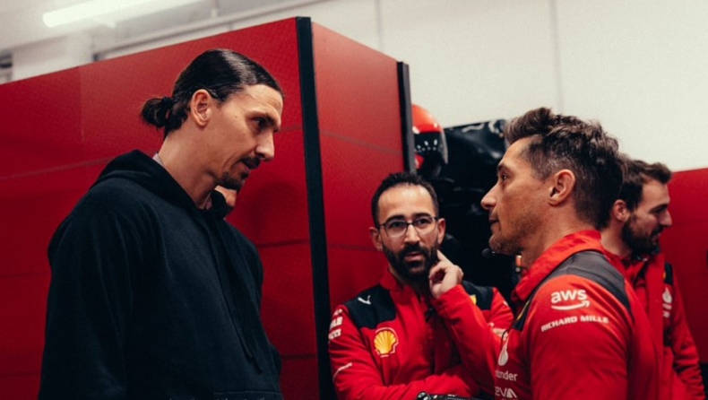 F1 - Ζλάταν: «Η Ferrari είναι η ομάδα μου, έχω πολλά μοντέλα της» (vid)