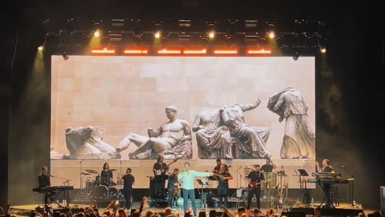 Αποθέωση για Αργυρό στον Καναδά: Τραγούδησε την «Αθήνα μου» με φόντο τα Γλυπτά του Παρθενώνα (vid)