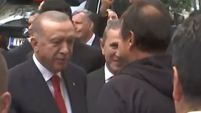 Συνάντηση Ερντογάν Αταμάν