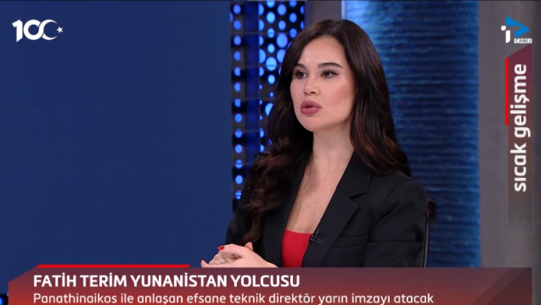Φατίχ Τερίμ – Παναθηναϊκός: Η στιγμή που η τουρκική τηλεόραση μετέδωσε τη συμφωνία (vid)
