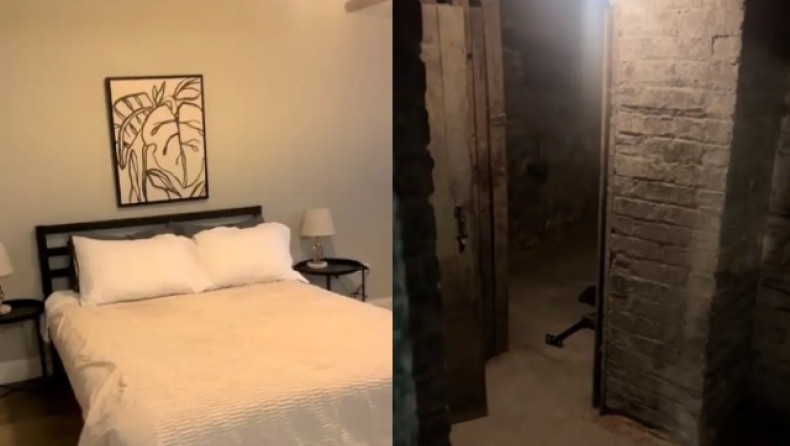 Νοίκιασε Airbnb και ανακάλυψε κρυφό δωμάτιο: «Αισθάνομαι ότι βρίσκομαι σε ταινία τρόμου» (vid)